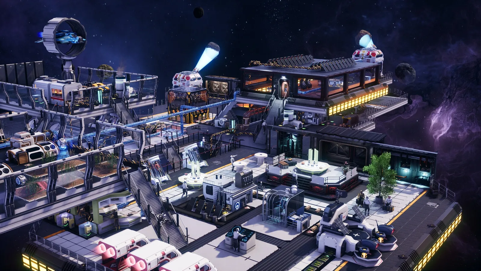Astro Colony — automation, factory gameplay screenshot