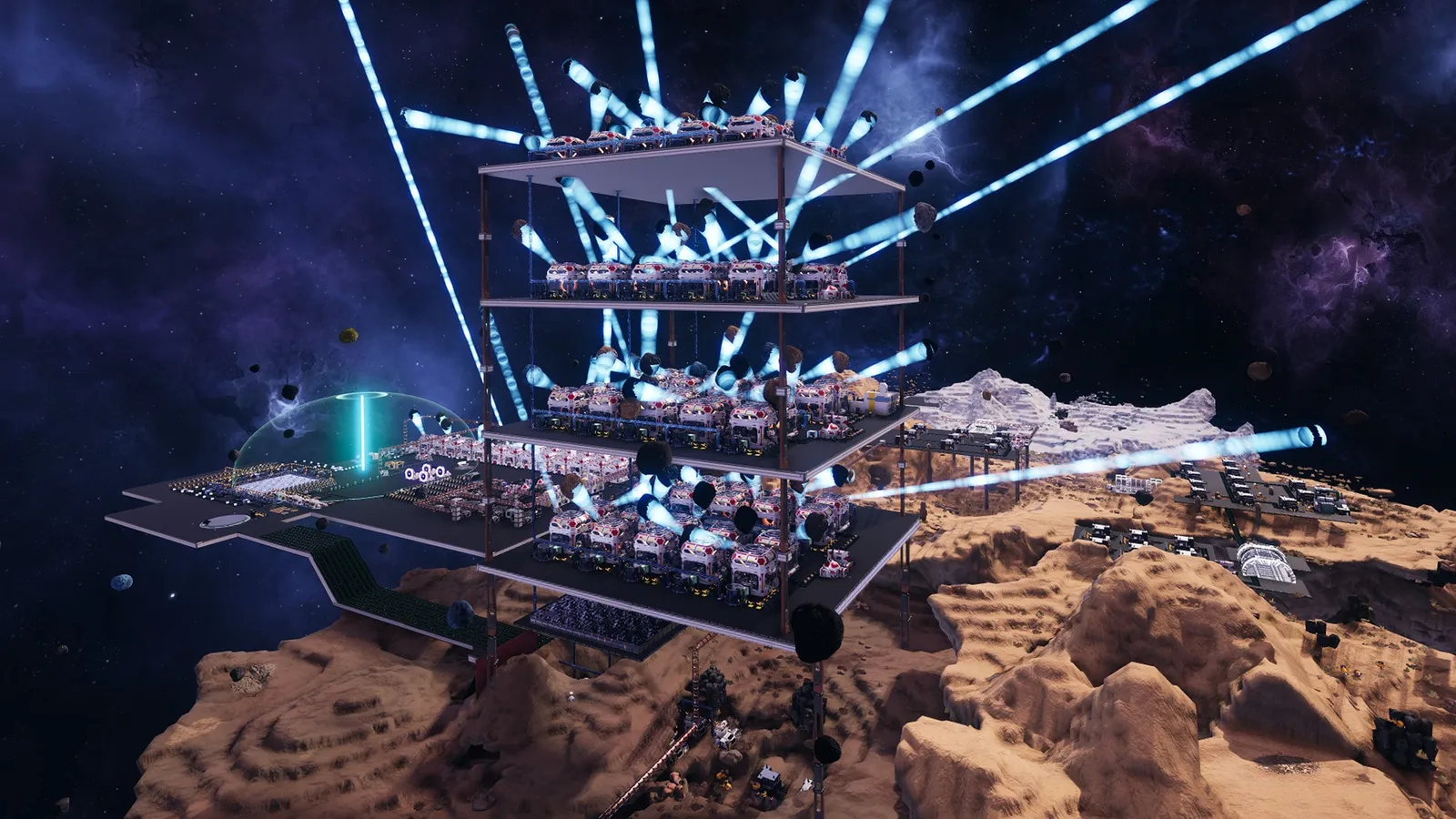 Astro Colony — automation, factory gameplay screenshot 10