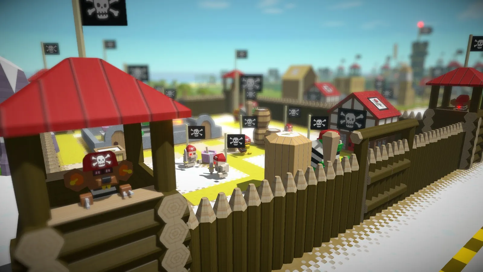 Autonauts vs Piratebots — automation, programming gameplay screenshot