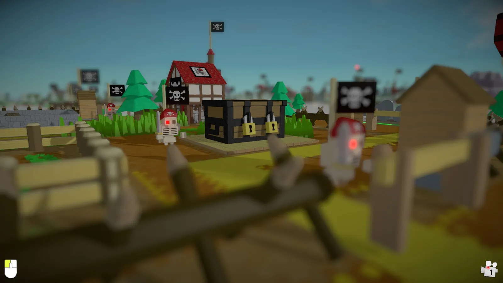 Autonauts vs Piratebots — automation, programming gameplay screenshot 4