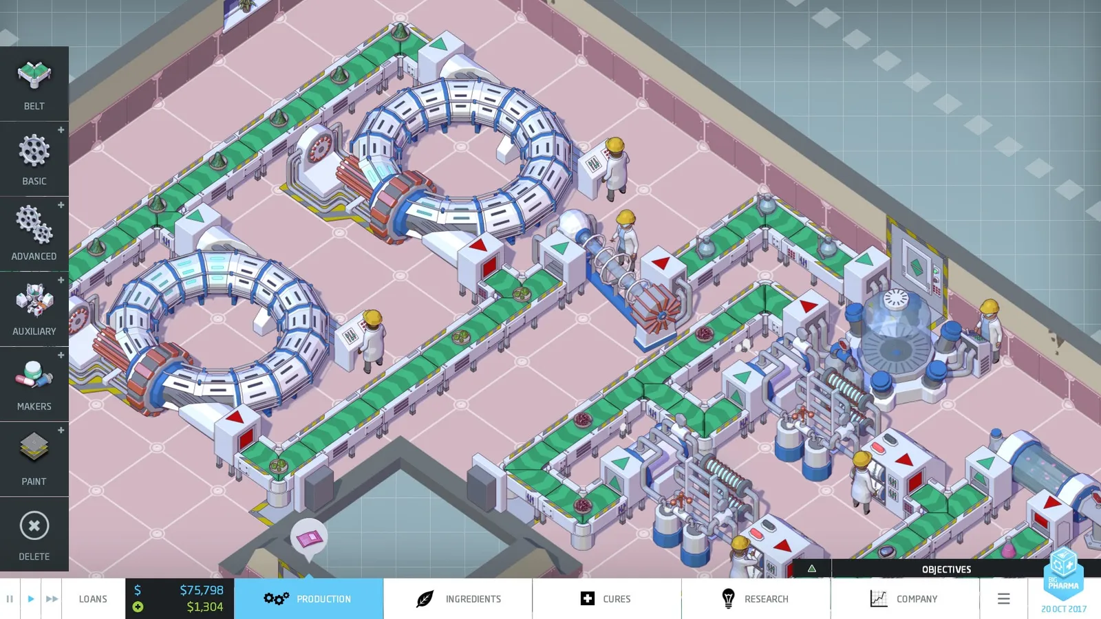 Big Pharma — factory, automation gameplay screenshot 3