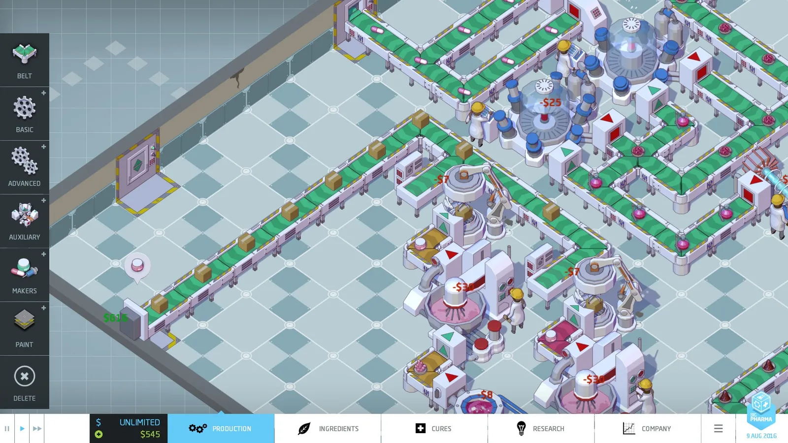Big Pharma — factory, automation gameplay screenshot 7