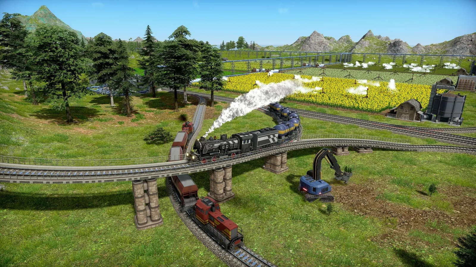 Captain of Industry — automation, factory gameplay screenshot