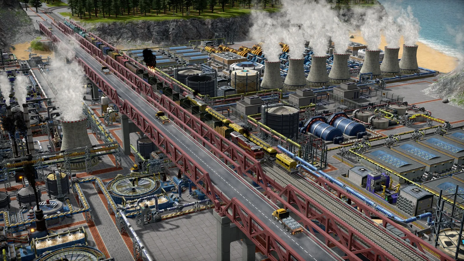 Captain of Industry — automation, factory gameplay screenshot