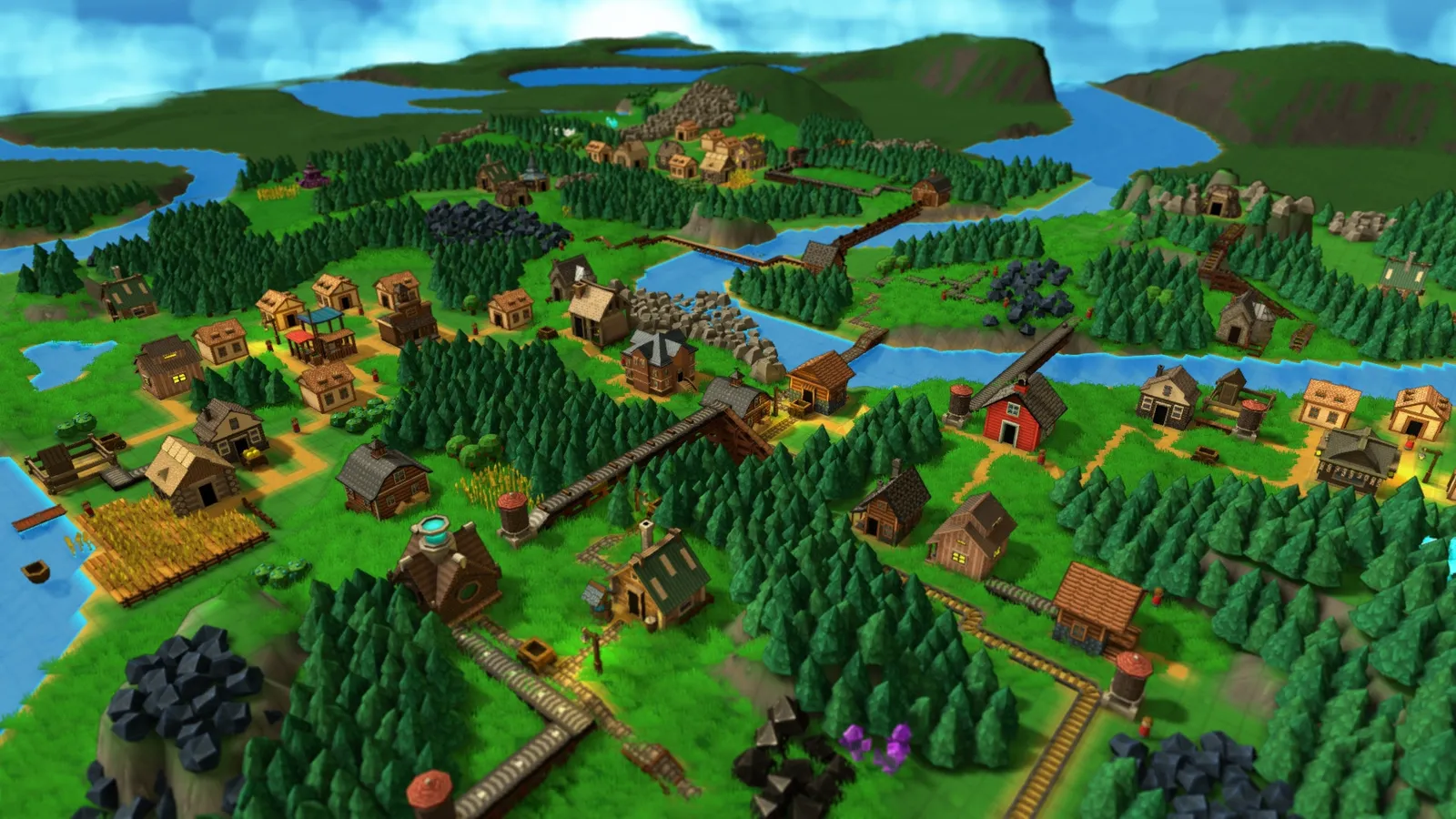 Factory Town — factory, logistics gameplay screenshot
