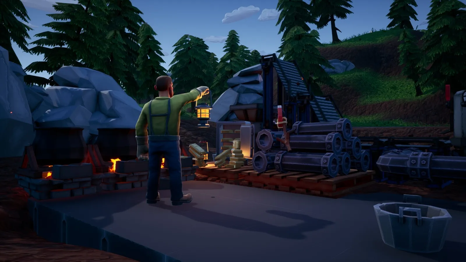 Hydroneer — automation, mining gameplay screenshot 2