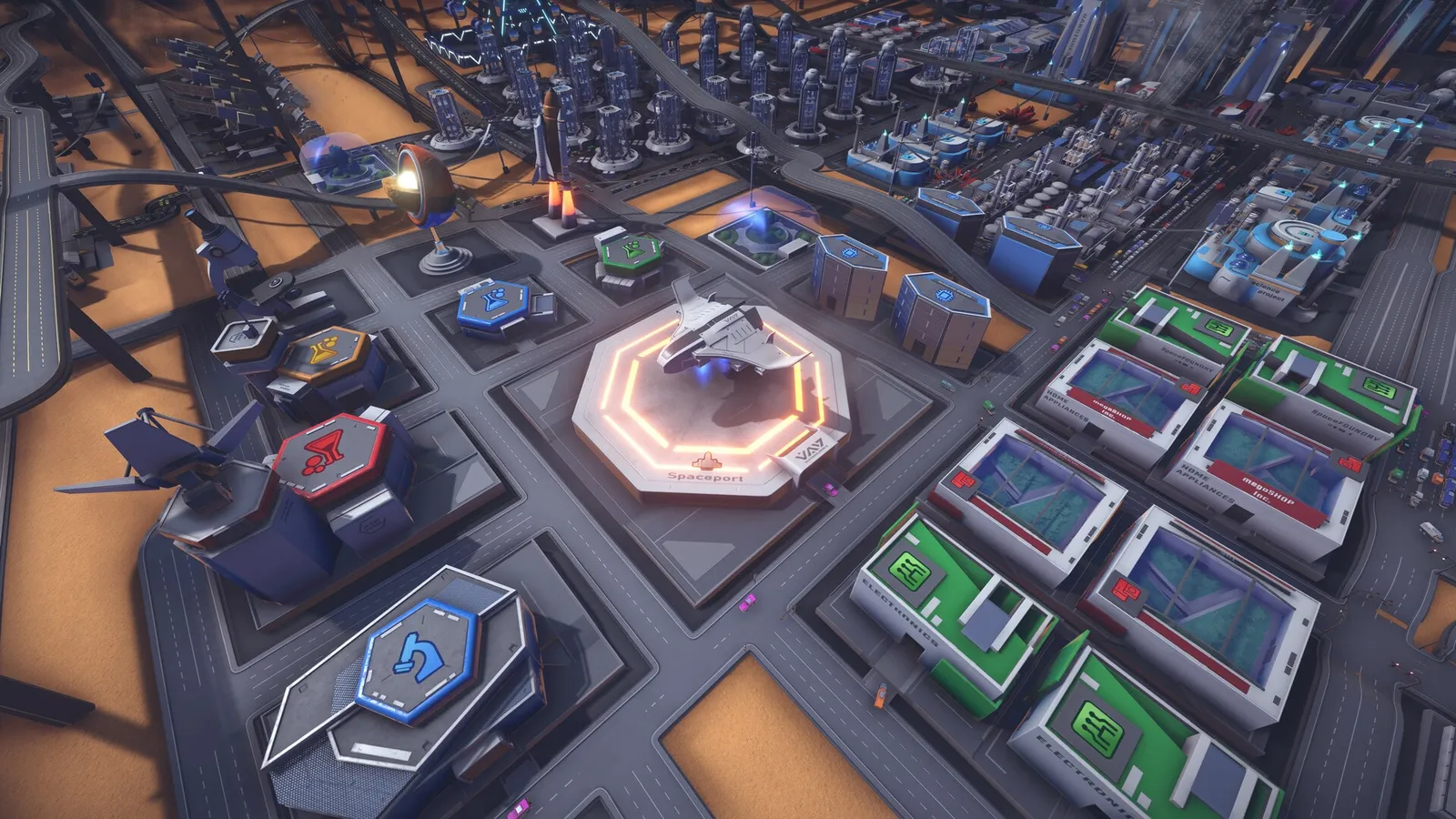 InfraSpace — logistics, automation gameplay screenshot 2