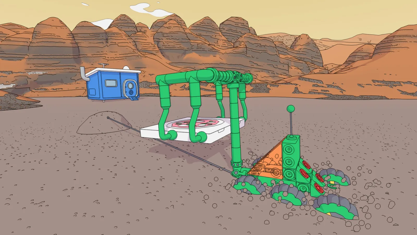 Mars First Logistics — logistics, transportation gameplay screenshot 6