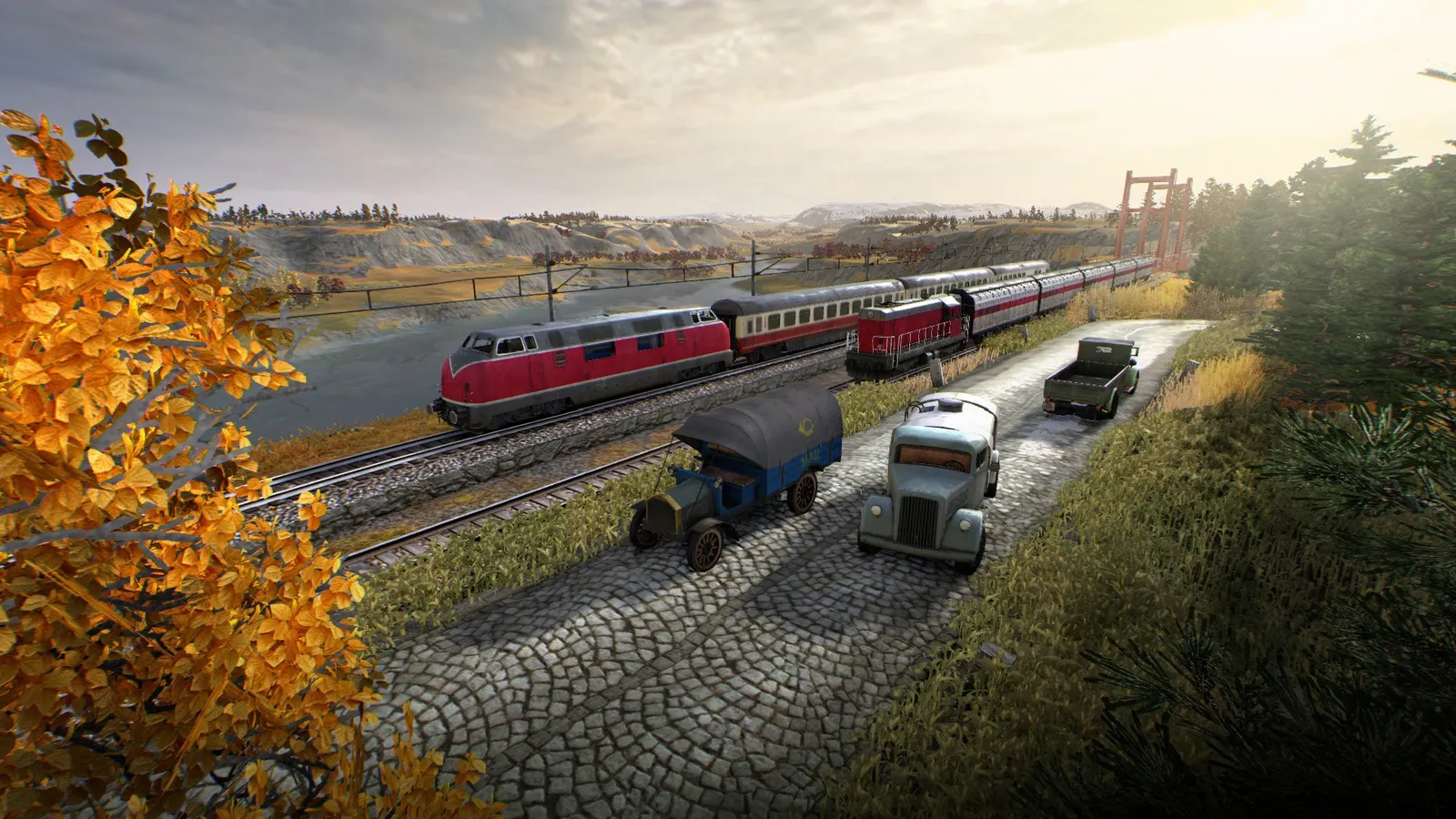 Mashinky — logistics, trains gameplay screenshot 2