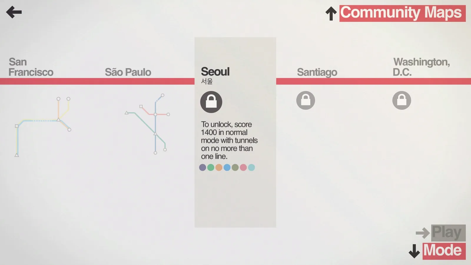 Mini Metro — logistics, transportation gameplay screenshot 9
