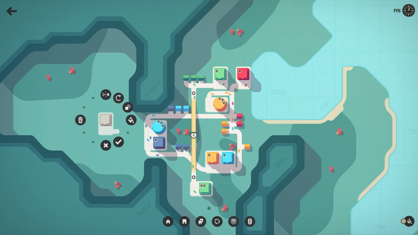 Mini Motorways — logistics, transportation gameplay screenshot 4