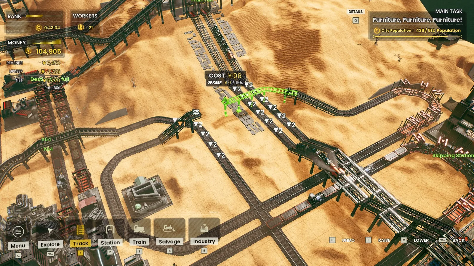 RAILGRADE — logistics, trains gameplay screenshot 10