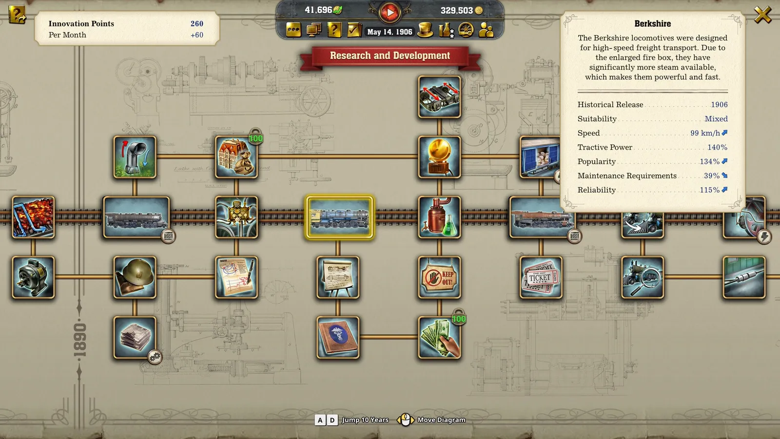 Railway Empire 2 — logistics, trains gameplay screenshot 3