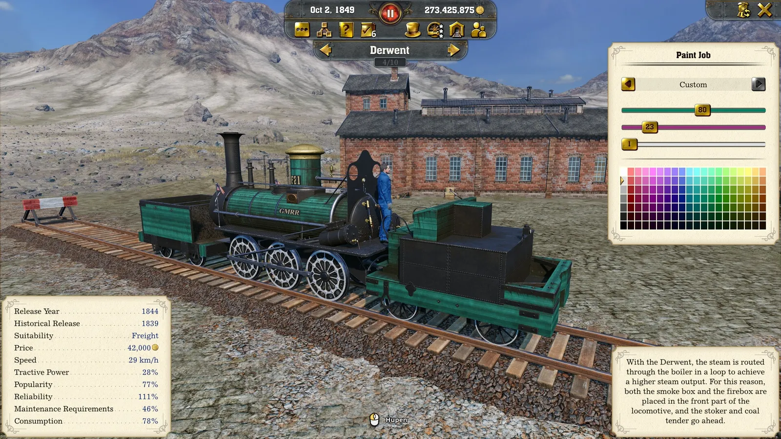 Railway Empire 2 — logistics, trains gameplay screenshot 5