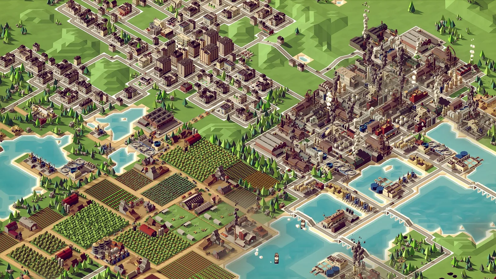 Rise of Industry — factory, logistics gameplay screenshot