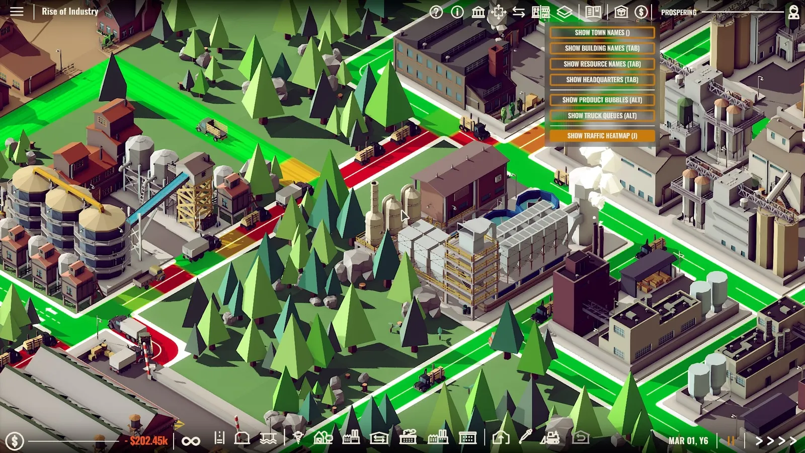 Rise of Industry — factory, logistics gameplay screenshot 3