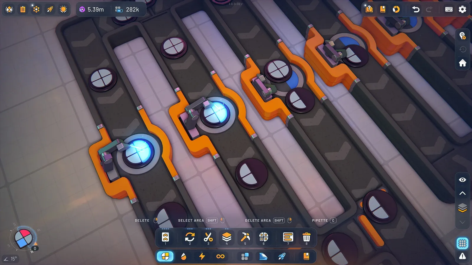 shapez 2 — automation, factory gameplay screenshot 4