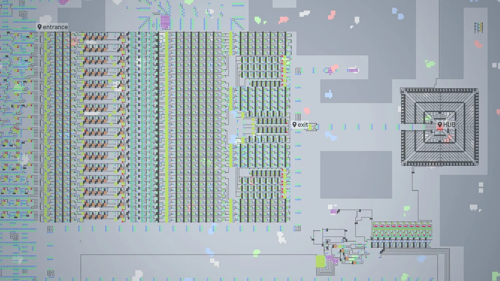 shapez — automation, factory gameplay screenshot 4