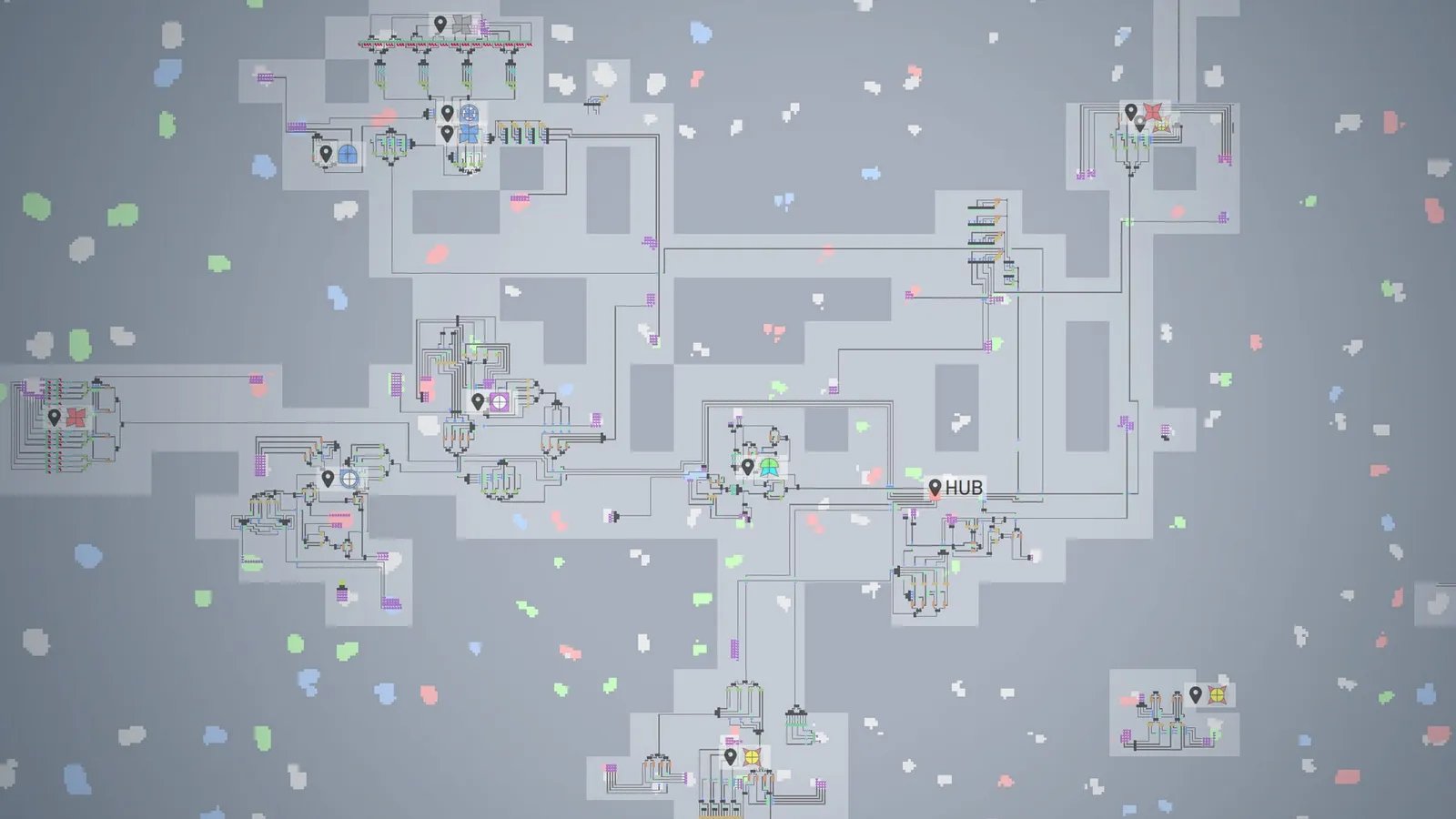 shapez — automation, factory gameplay screenshot 6