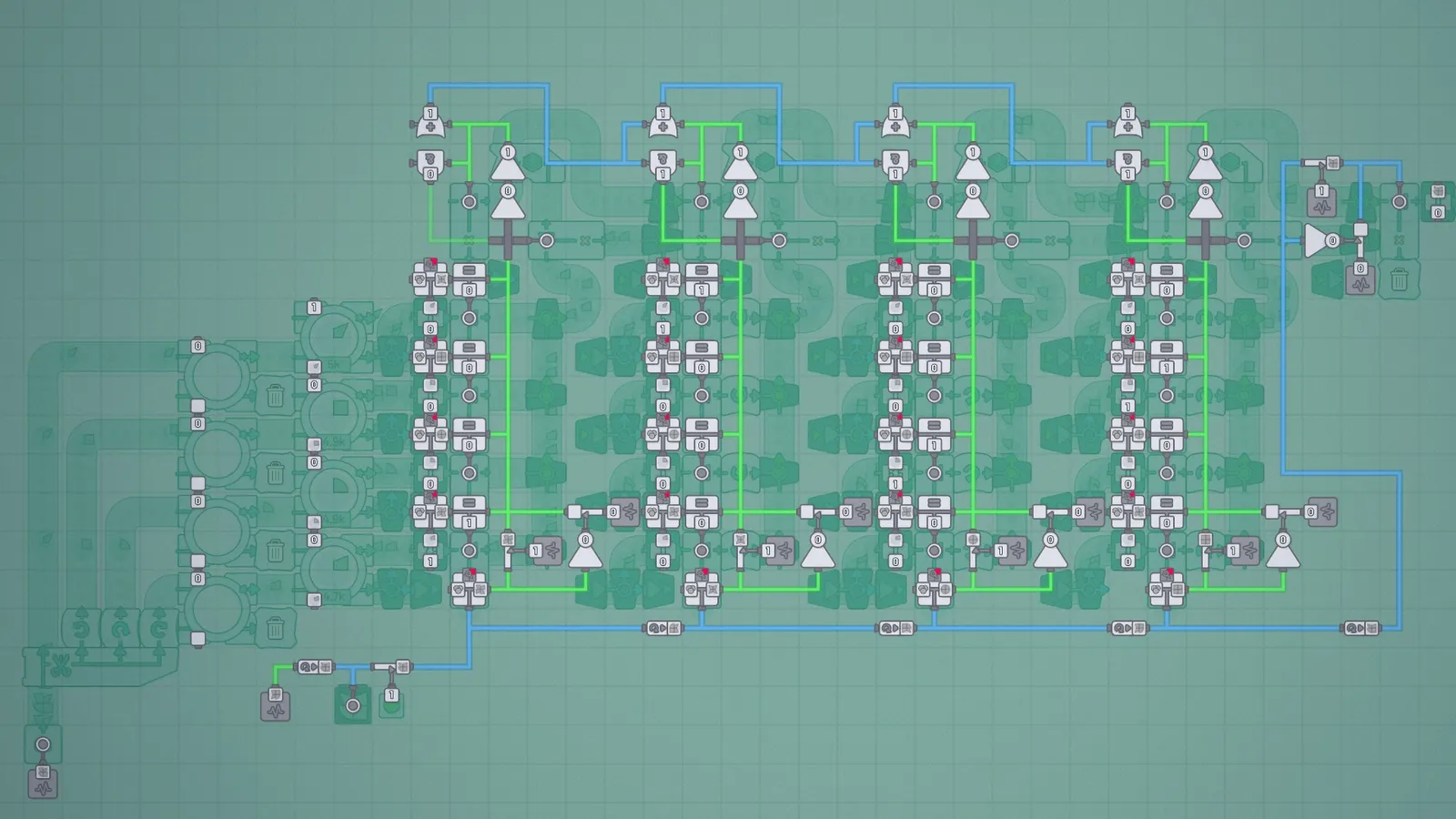 shapez — automation, factory gameplay screenshot 9