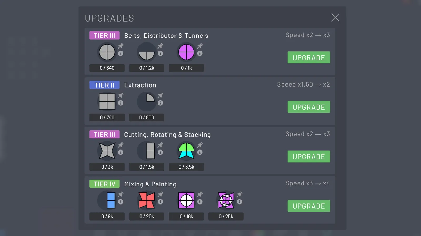 shapez — automation, factory gameplay screenshot 10