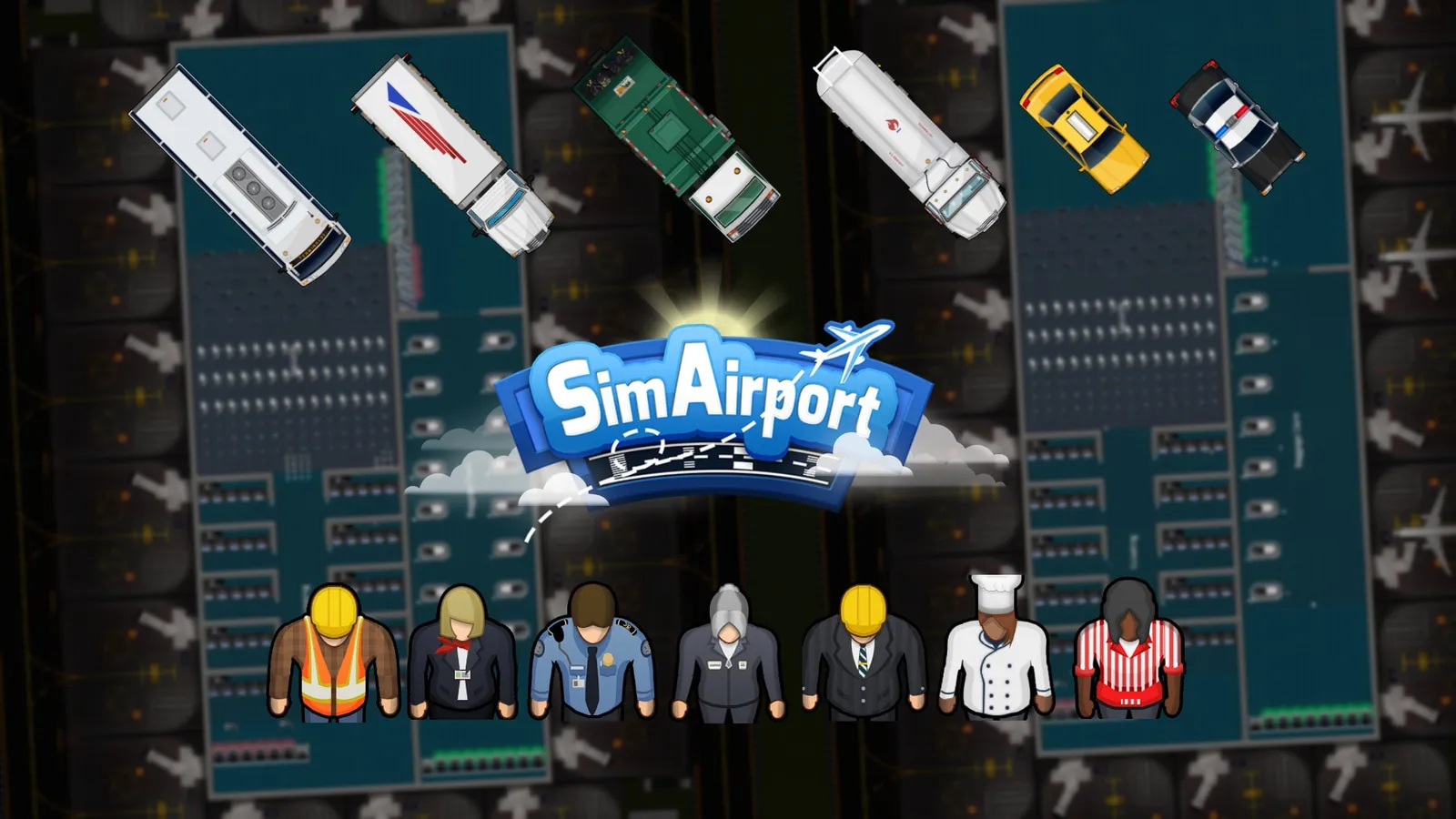 SimAirport — logistics, airport gameplay screenshot 2