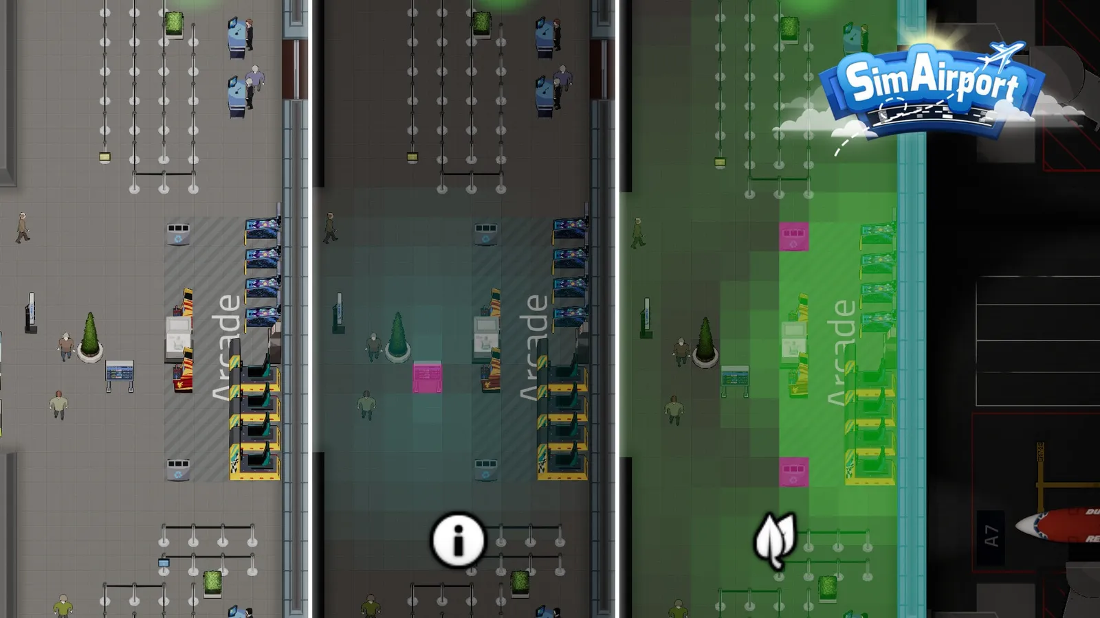 SimAirport — logistics, airport gameplay screenshot 5