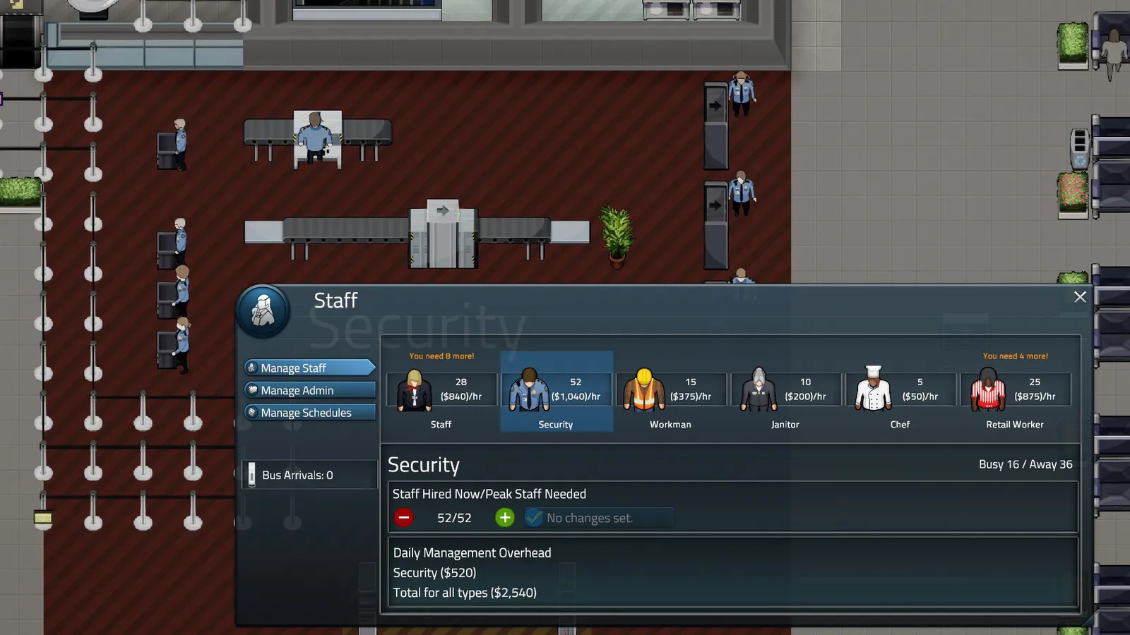 SimAirport — logistics, airport gameplay screenshot 8