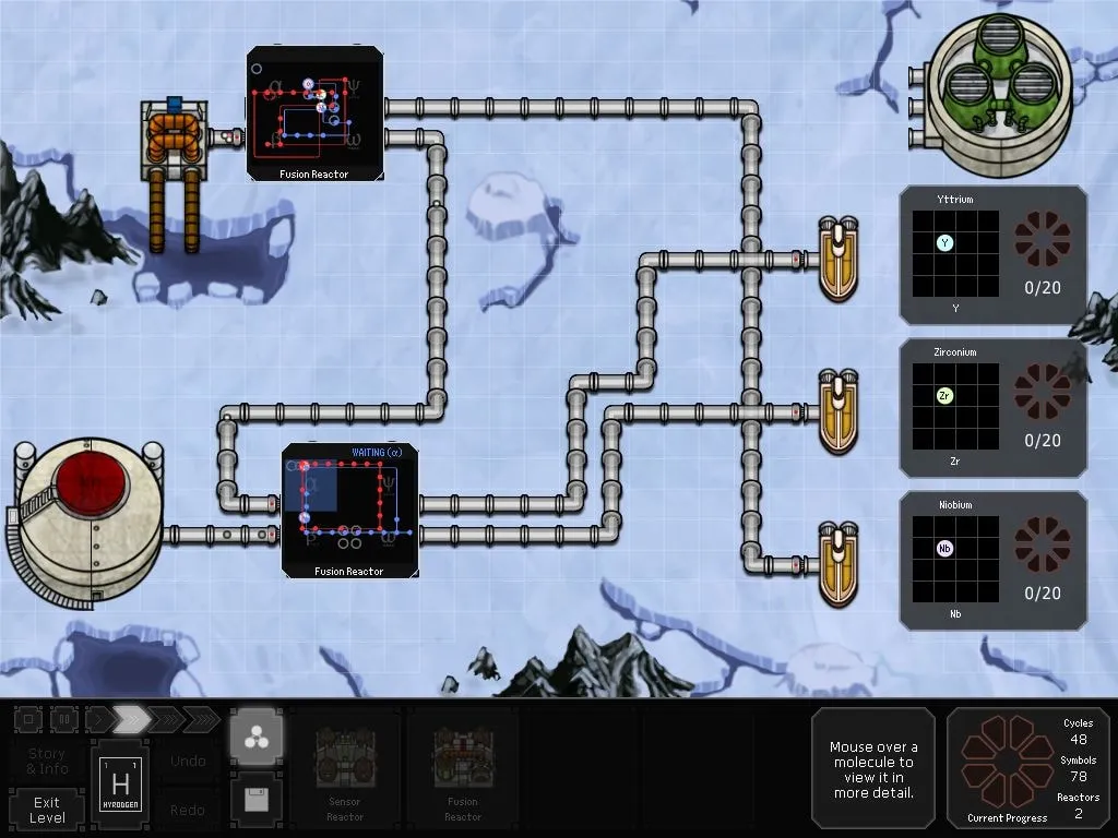 SpaceChem — automation, puzzle gameplay screenshot 5