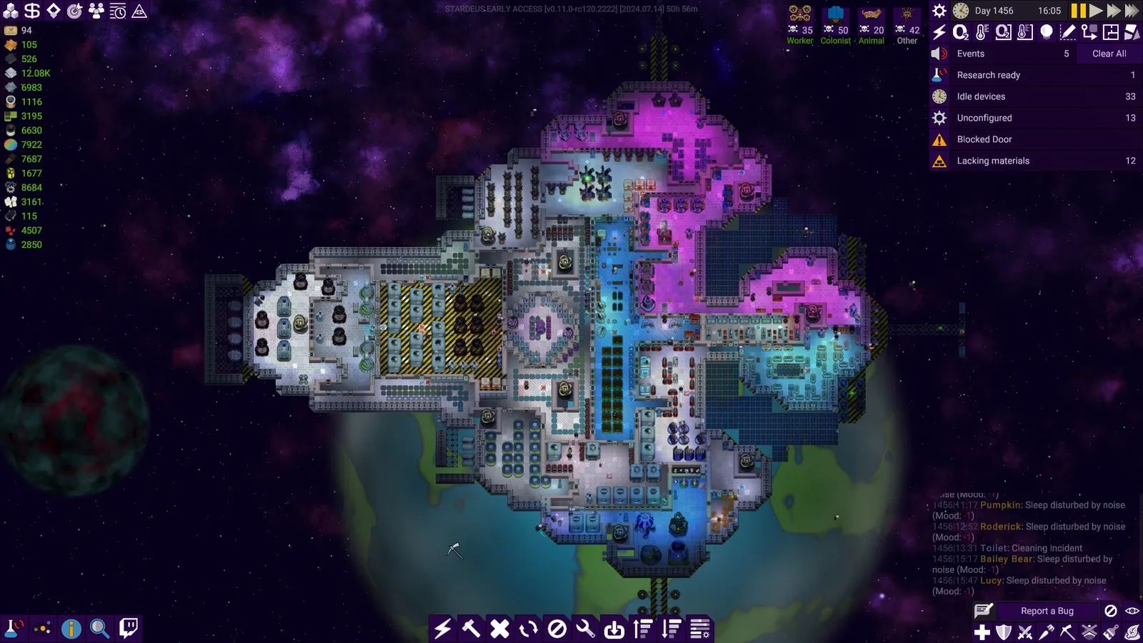 Stardeus — automation, colony sim gameplay screenshot 6