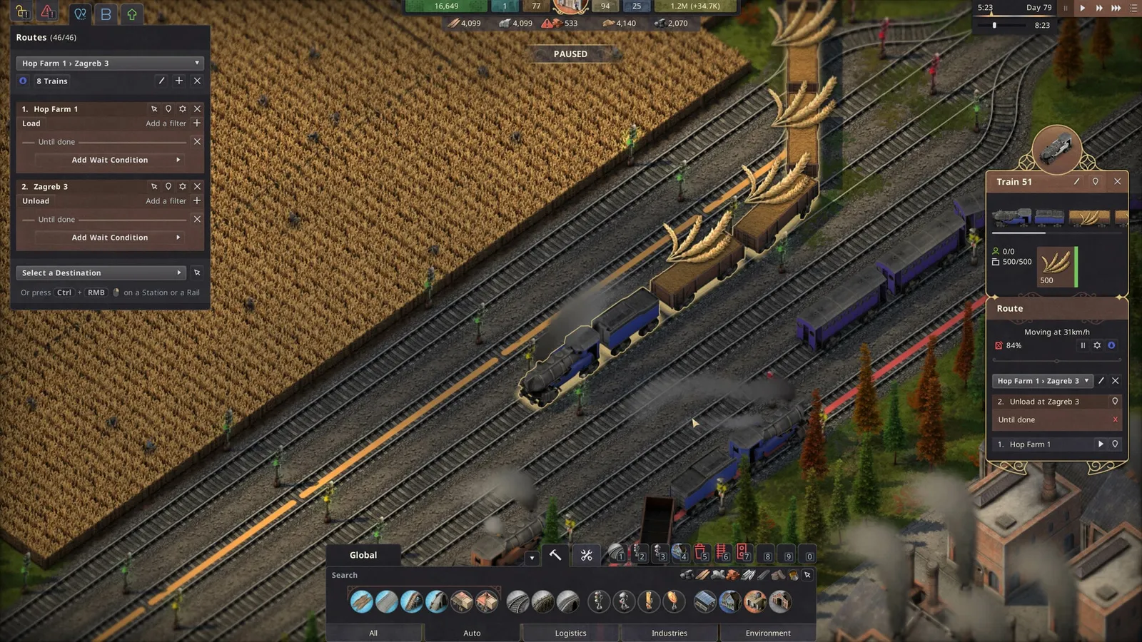 Sweet Transit — logistics, trains gameplay screenshot 8