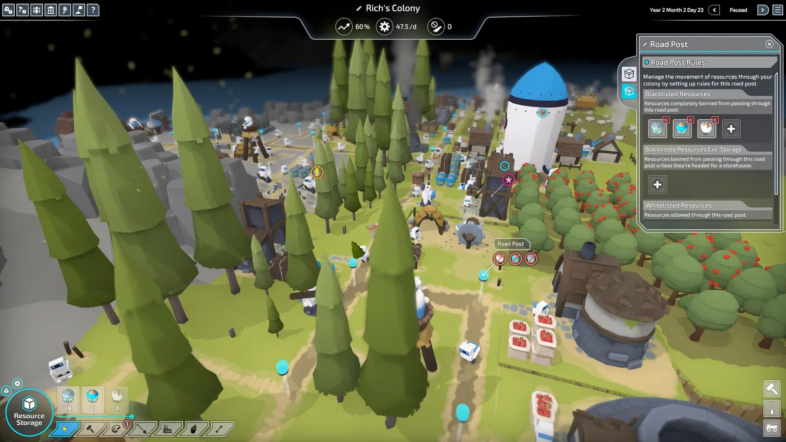 The Colonists — logistics, colony sim gameplay screenshot 6