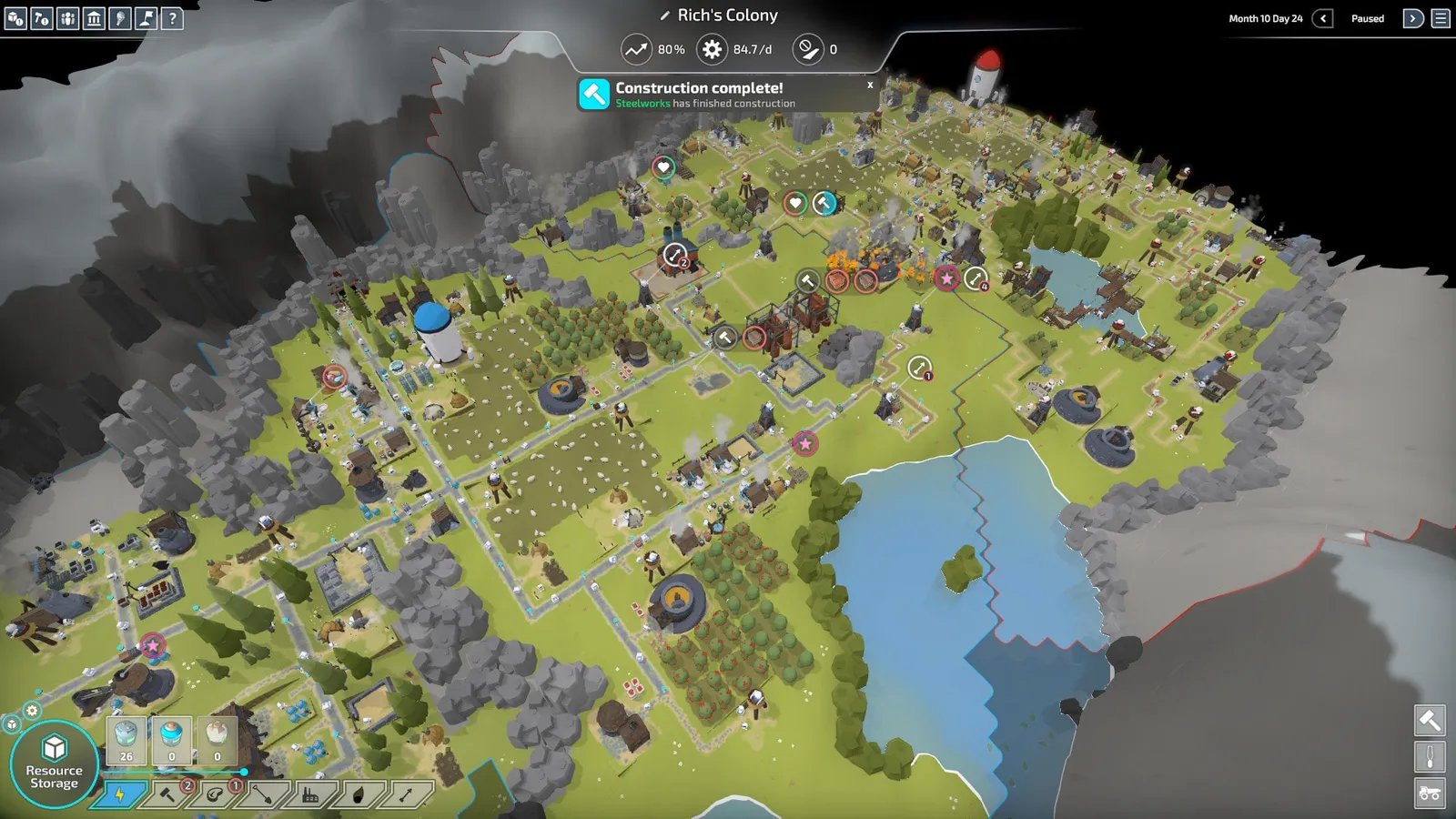 The Colonists — logistics, colony sim gameplay screenshot 8