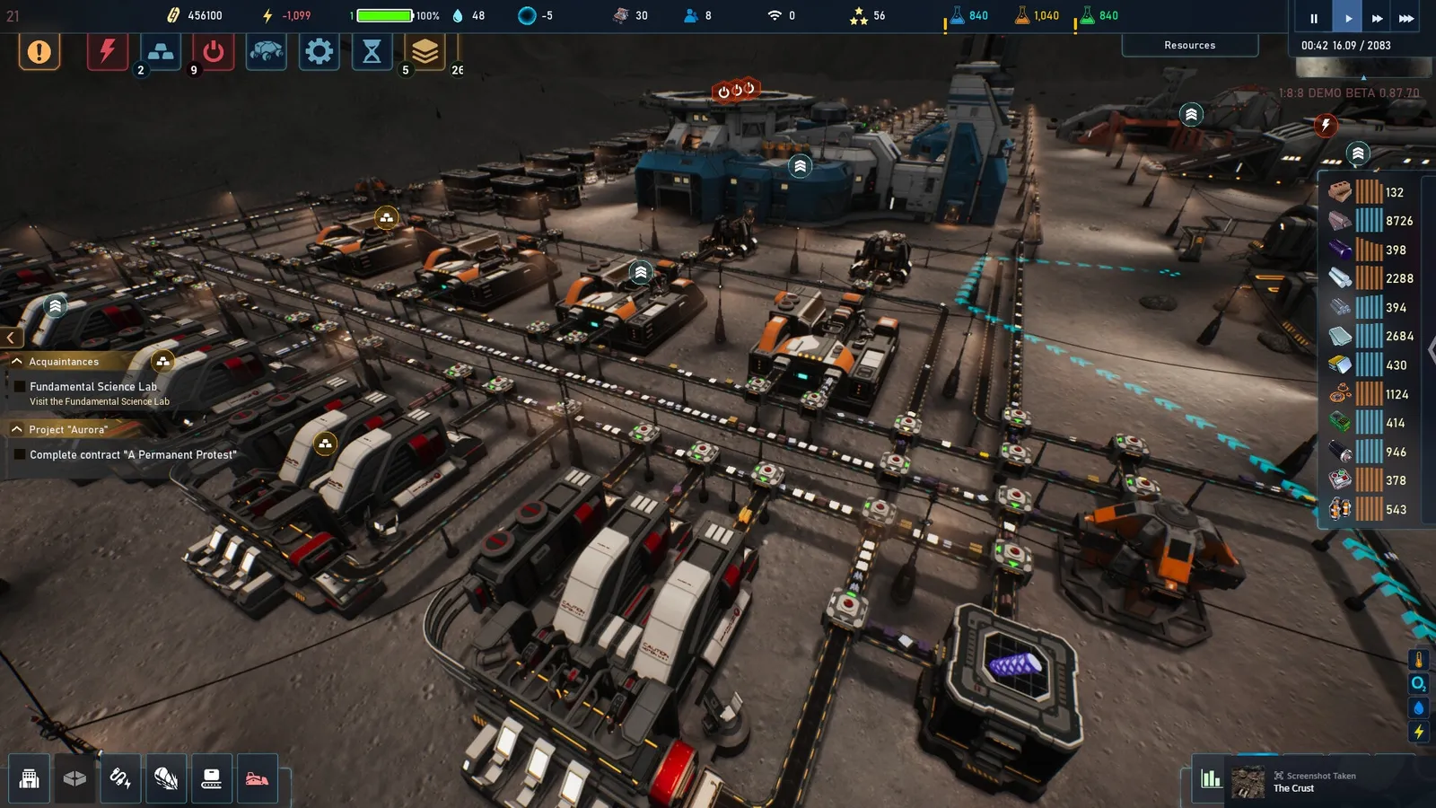 The Crust — factory, automation gameplay screenshot 8