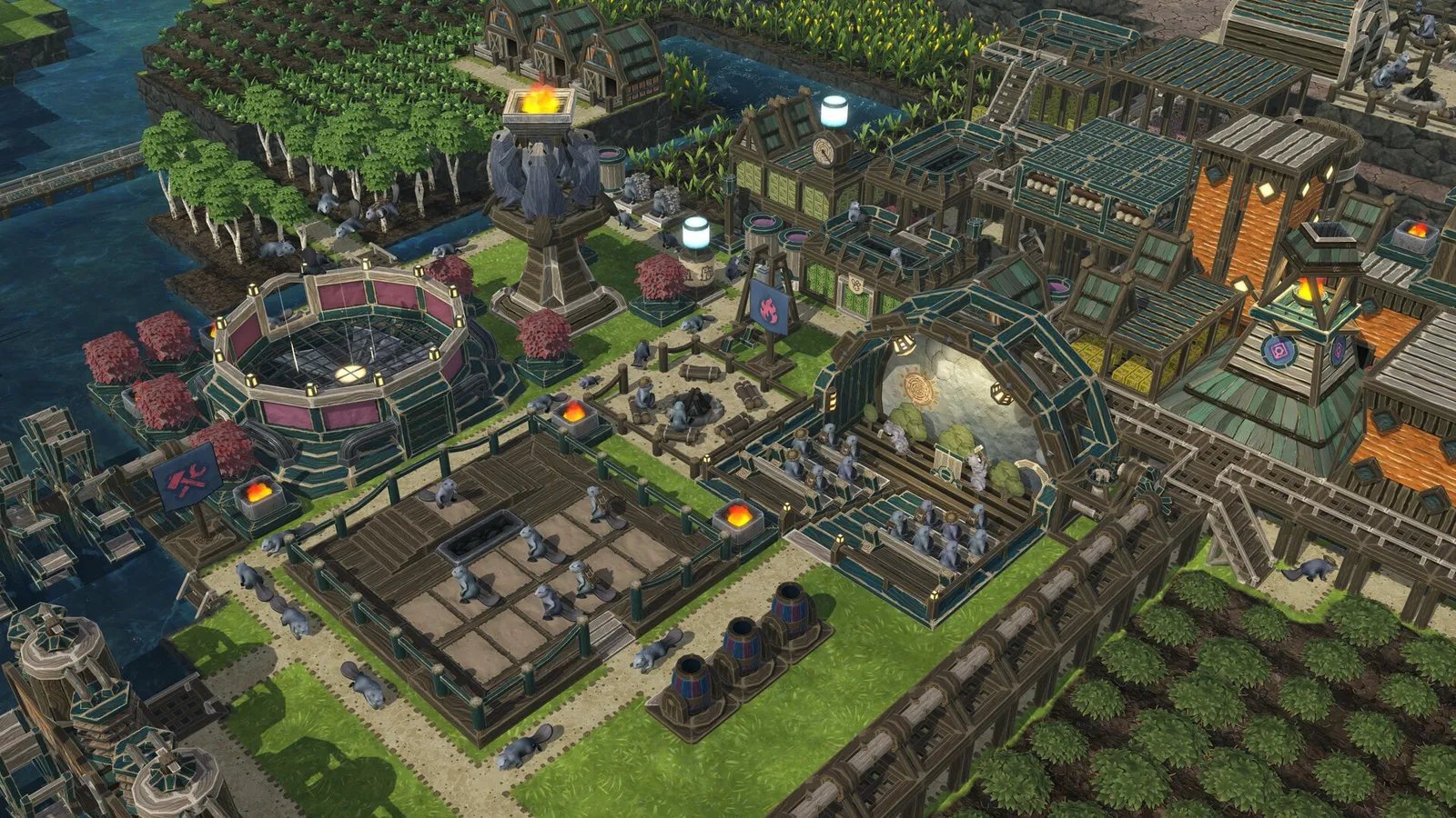 Timberborn — logistics, colony sim gameplay screenshot 9