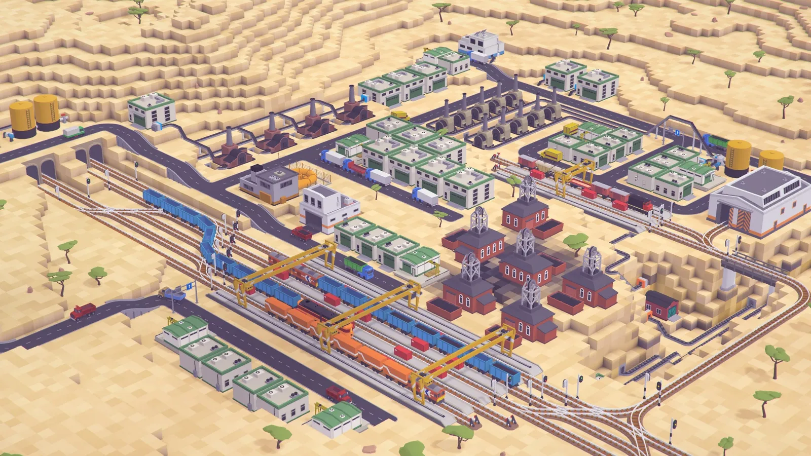 Voxel Tycoon — logistics, transportation gameplay screenshot