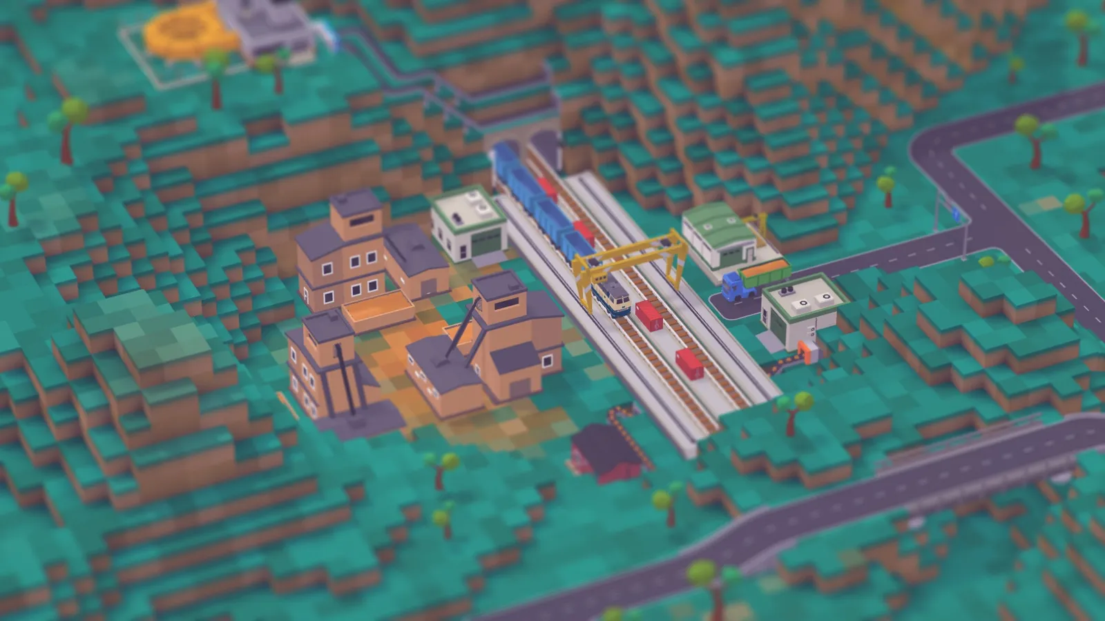 Voxel Tycoon — logistics, transportation gameplay screenshot